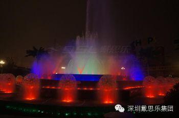 戴思乐南通探险王国音乐喷泉项目