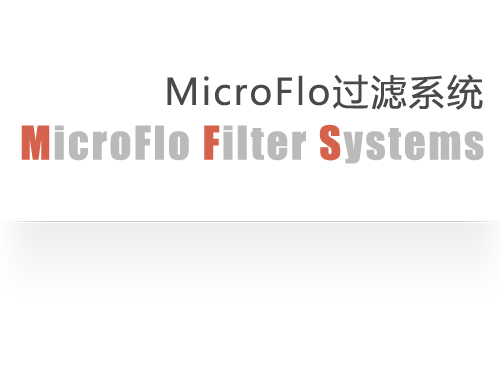 美国MicroFlo真空过滤系统