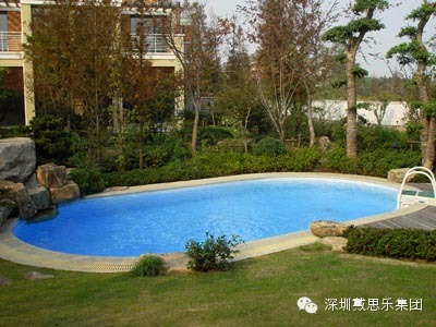 戴思乐上海银都别墅泳池项目
