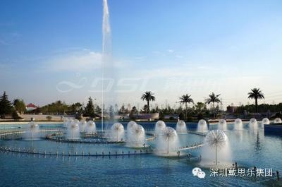 郑州方特欢乐世界音乐喷泉水景工程